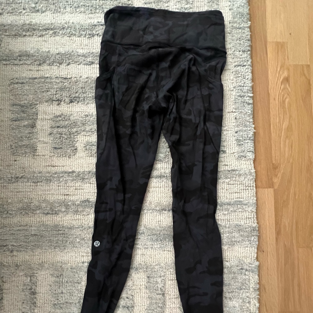 Lululemon Dark Camouflage Leggings